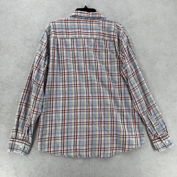 Buckle BKE 67 Plaid Contour Fit Button Up Long Sleeve Shirt Casual Soft Mens‎ XL - Picture 2 of 6